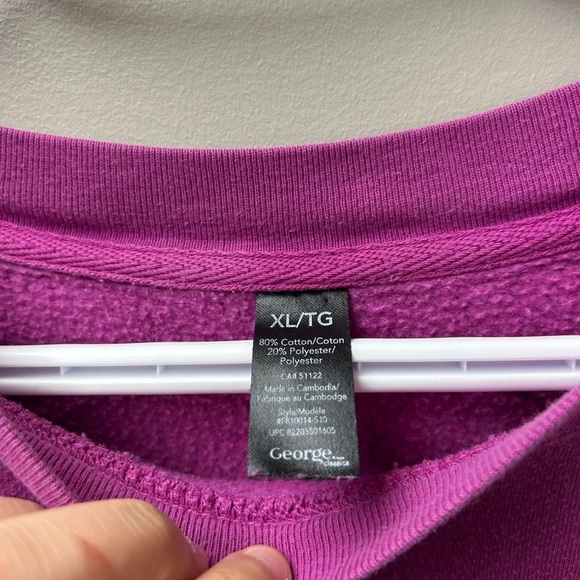 George Purple Crewneck - Picture 3 of 3